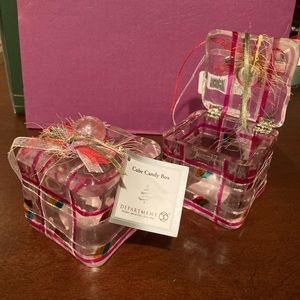 Department 56 Cube Candy Box